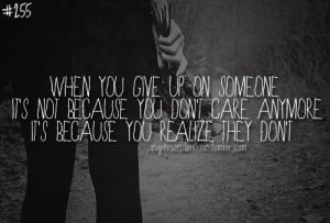 Quotes About Not Caring Anymore