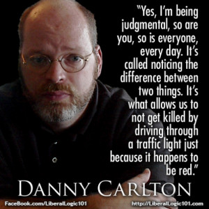 Danny Carlton: Being Judgmental