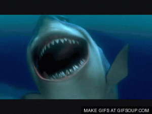 finding nemo Michael Fassbender bruce The Shark is in the building ...