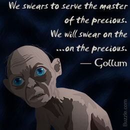 ... never smeagol wouldn t www moviefanatic com quotes characters gollum