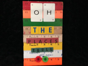 Oh The Places We'll Go Dr. Seuss Inspired Upcycled by CarosCorner, $30 ...