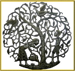 Celtic Tree of Life Metal Wall Art