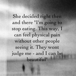 ... skinny eating disorder anorexia bulimia calories don't eat not eat