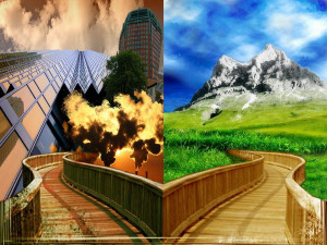 -nature-mountains-buildings-contrast-ways-skyscrappers-man-vs-nature ...
