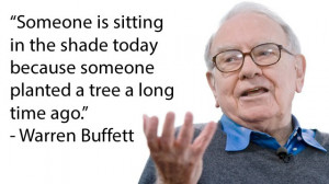The following are some inspirational quotes by Warren Buffett, which ...