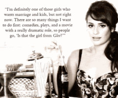 lea michele quotes