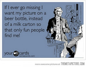 funny quote missing milk carton