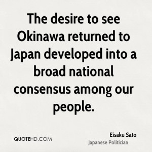 Eisaku Sato Quotes