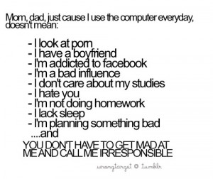 dad, internet, mom, quote, text