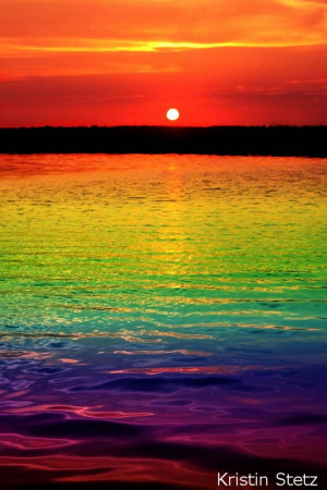 Rainbow sunset~Kristin Stetz
