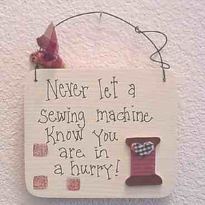 Painted Quilt Plaques 21 Quilt related sayings. Great gift item.