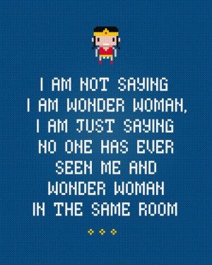 Wonder Woman Quote. J