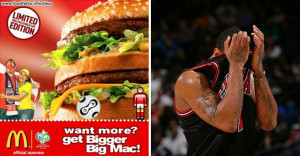 Derrick Rose goes Jackie Moon, ruins free Big Macs for home crowd