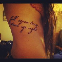 never give up text tattoo fonts spine quote tattoo spine tattoo ideas ...
