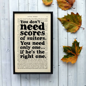 homepage > BOOKISHLY > LITTLE WOMEN BOOK PAGE QUOTE