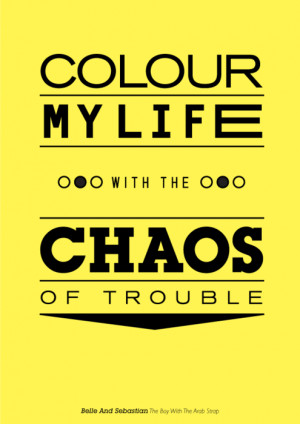 idiazsosa:Colour my life with the chaos of trouble. Art by Miko.