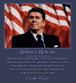 Ronald Reagan Quotes On Leadership Ronald wilson reagan