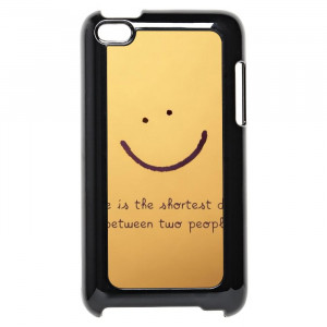 Nice Smile Quotes iPod Touch 4 Case