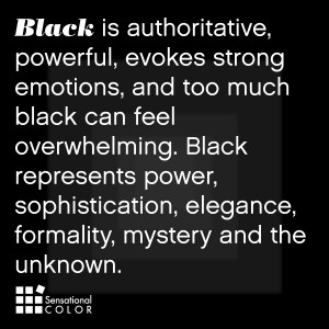 Meaning Of The Color Black