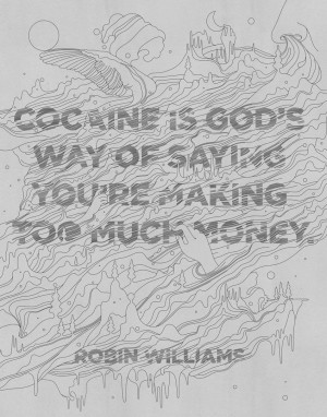 cocaine, quotes, text, words - inspiring picture on Favim.