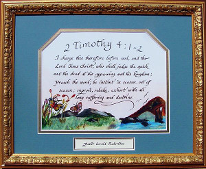 Timothy Bible Verses Personalized