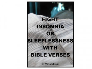 Buy How to Fight Insomnia or Sleeplessness with Bible Verses from ...