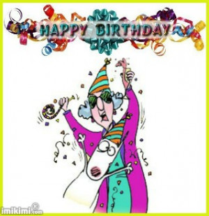 maxine happy birthday wishes