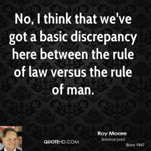 No, I think that we've got a basic discrepancy here between the rule ...