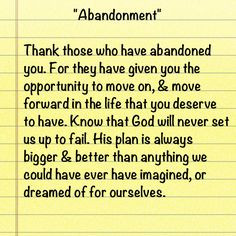 Abandonment