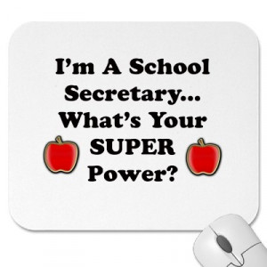 School Secretary Mouse Pads