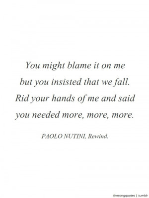 Paolo Nutini, Rewind.LISTEN TO AUDIO.About the song: Paolo Nutini ...