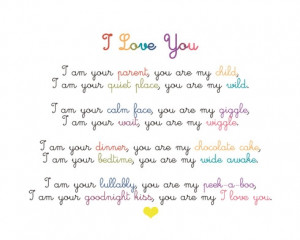 you are my I love you