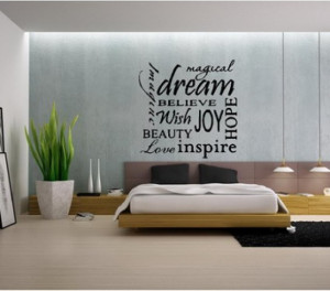 Beautiful Wall Stickers for Bedroom Decorating Ideas