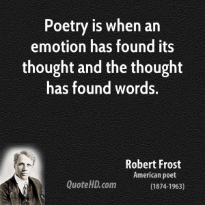 Robert Frost Poetry Quotes