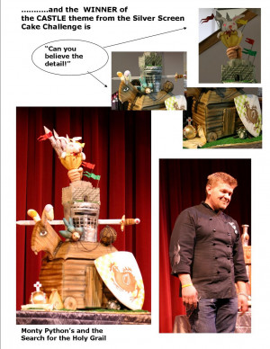 Monty Python And The Holy Grail Cake Challenge Winner Mike Elder ...
