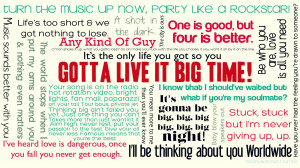 New Big Time Rush lyrics background!