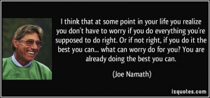 More Joe Namath Quotes