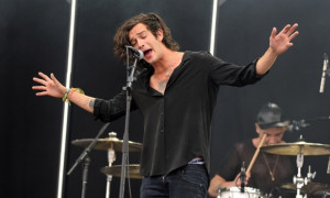 Matthew Healy of the 1975 'revels in the attention given to him by a ...