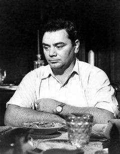 Ernest Borgnine in movie: Marty (1955) Many good quotes: ..sooner or ...