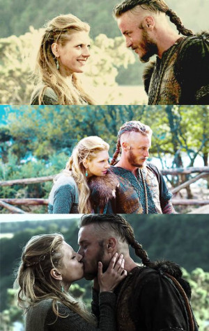 RAGNAR AND LAGERTHA - HAPPY MOMENT'S