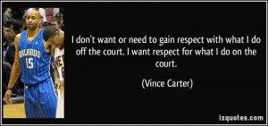 More Vince Carter Quotes