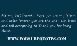 hope you are my friend forever sayings image quotes