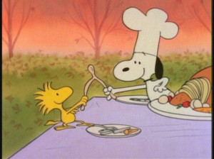 Snoopy thanksgiving