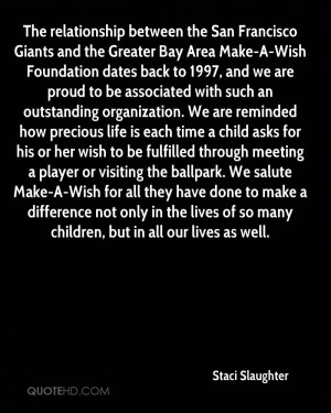 The relationship between the San Francisco Giants and the Greater Bay ...