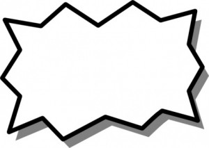 Blank Quote Bubbles Blank word bubbles