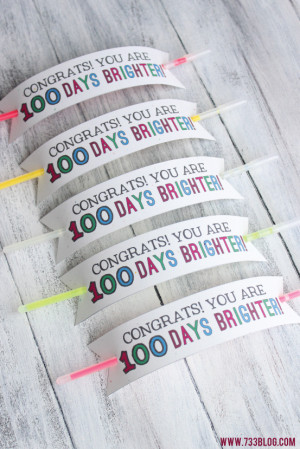100 Days of School Bracelets
