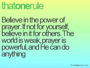 Prayer Quotes | What is ThatOneRule you live by? Go to www.thatonerule ...