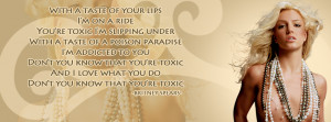 Britney Spears Toxic Lyrics