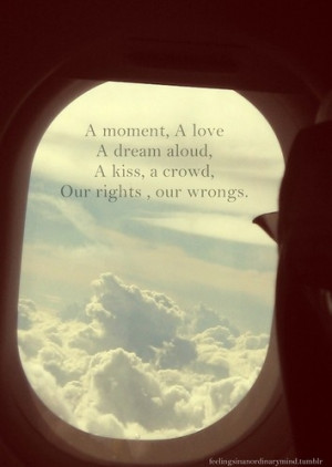 clouds, feeling, lyrics, photography, quote, sweet disposition, text ...