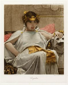 Waterhouse. Cleopatra from The Graphic gallery of Shakespeare's ...